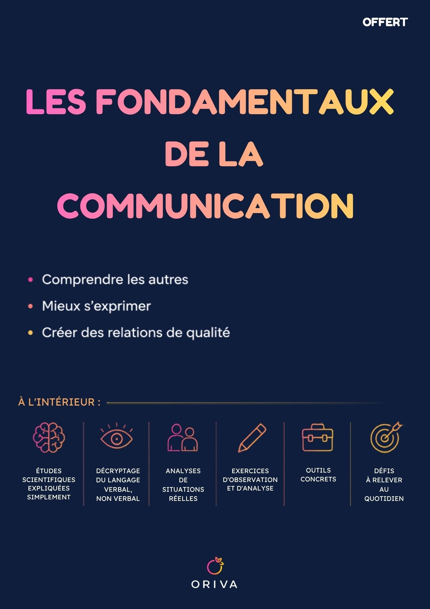 Les fondamentaux de la communication - Guide Oriva