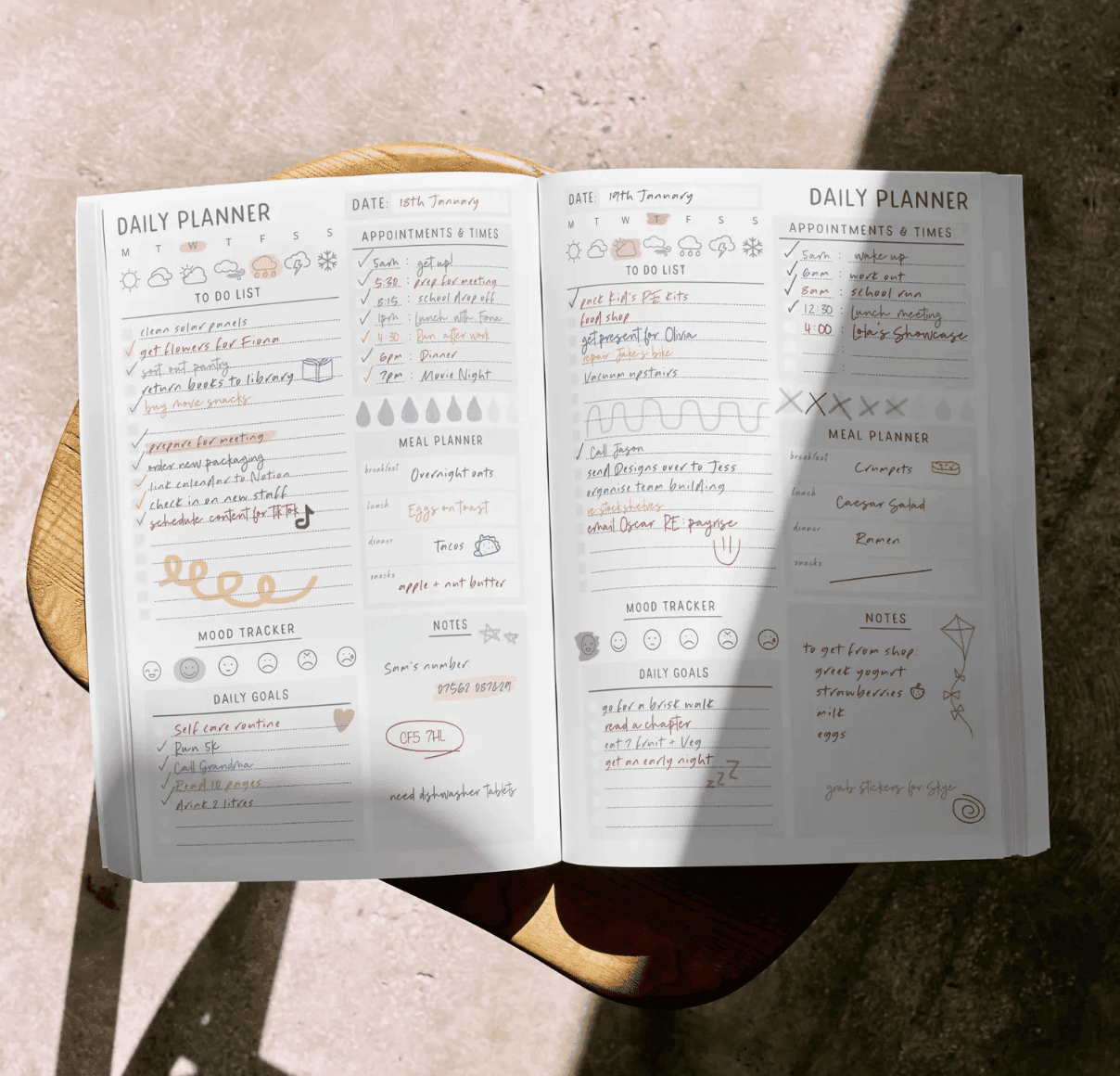 Un carnet de productivité : le cadeau qui vide l'esprit